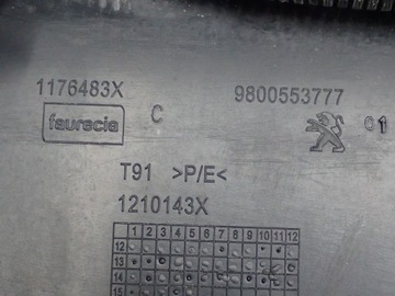 фото thumb №12, Бампер зад задний комплектный европа pdc peugeot 308 ii t9 htb 15r