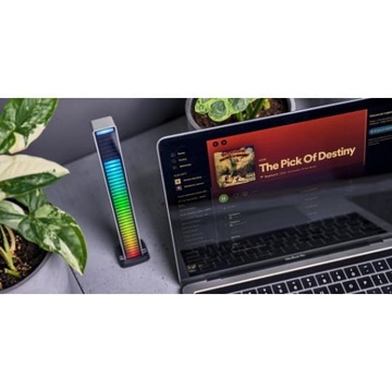 Эквалайзер RGB Redleaf 40LED - серебристый