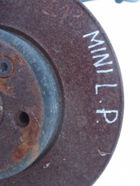 Поворотний кулак ступиця лівий перед mini cooper r56 Оригінал, фото thumb