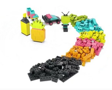 LEGO 11027 CLASSIC KREATYWNA ZABAWA NEONOWE KLOCKI