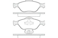 фото thumb №2, Lpr комплект гальмівних колодок ham. перед ford ka, street ka