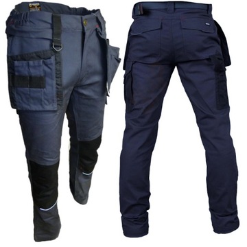 ПРИМЕР РАБОЧИХ БРЮК ELASTIC L.HOLLMAN 50