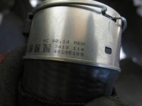 фото thumb №3, Труба интеркулер mercedes b w247 1.5 cdi 48285189