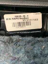 фото thumb №9, Tesla s обивка дверь обшивка правый 1008105-00-k