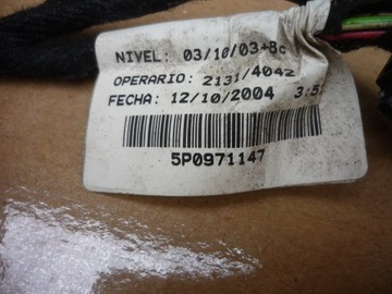 фото thumb №13, Жгут крышки багажника зад seat altea 5p0971147 5p0971145