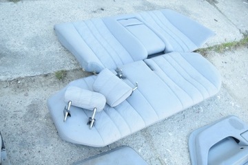 фото thumb №6, Mercedes w210 оббивка сидіння сидіння eu сірий комплект sedan