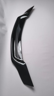 фото thumb №13, Mercedes w204 sedan спойлер спойлер заднее накладка чёрный блеск