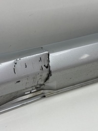 фото thumb №6, Audi a6 s6 c7 молдинг накладка порог порог правая цвет lx7w серебристая s-line