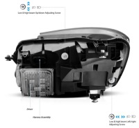 Фари ліхтарі  комплект  full led рестайлінг  look mercedes s-klasa 222 2013-2017 Оригінал, фото thumb