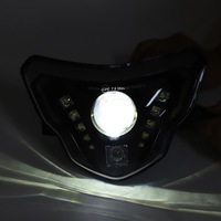 фото thumb №14, Фара led motocyklowy передня wysoka джгут ближнє світло drl модуль лампи