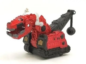 Dinotrux Грузовик-динозавр Съемный игрушечный автомобиль-динозавр