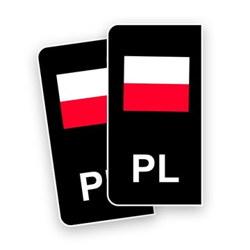 ЧЕРНАЯ НАКЛЕЙКА НОМЕРНОГО ЗНАКА Европолосы