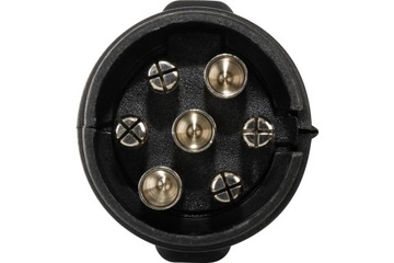 Kabel do przyczepki 7 pin 4,5 m - wtyczka 7-PIN bajonet 5-PIN