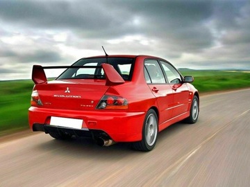 фото thumb №10, Mitsubishi lancer evo vii viii ix спойлер спойлер evo вигляд легкий з abs!