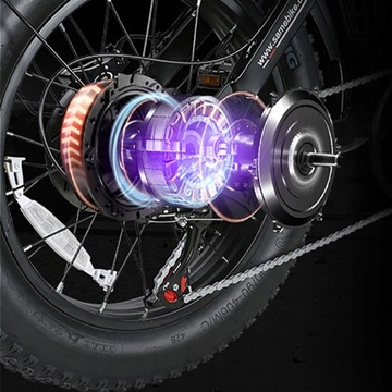 Samebike женский/мужской электрический велосипед на 110 км
