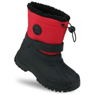 SNOW BOOTS детские зимние сапоги, утепленные ботильоны BIG STAR MM374125 33