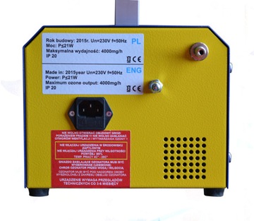 OZONATOR MAGNETI MARELLI M-MX4000 OZON MAKER