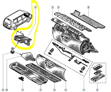 фото thumb №8, Рамка радіо 1 din renault espace 3 оригінальний номер 6025308713