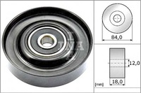 фото thumb №2, Ina ролик ремень многоручейковый. nissan micra k12