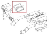 Mercedes slk r170 фільтр повітря оригінал Ціна, фото thumb