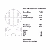 фото thumb №1, Iap quality parts 101-16061 поршень