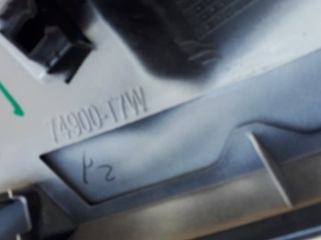 фото thumb №8, Honda hrv hr-v ii 15- спойлер спойлер кришки задньої 2015- білий