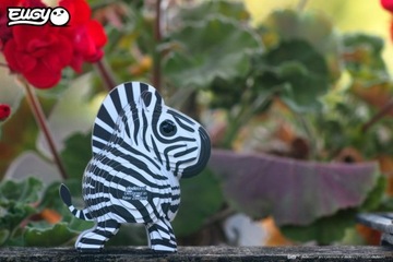 Зебра Юджи. Эко 3D Пазл