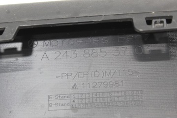 фото thumb №10, Mercedes eqa h243 накладка бампера передней перед a2438853703