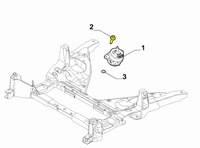 фото thumb №1, Болт подушки безопасности двигателя alfa romeo giulia stelvio