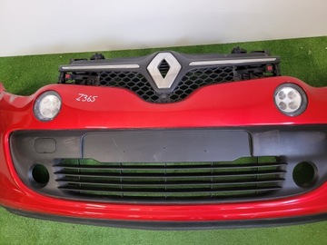 фото thumb №5, Renault twingo iii 3 бампер перед переднє решітка радіатора решітка радіатора czacha