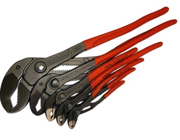Регулируемые трубогубцы KNIPEX COBRA + ключи