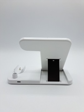 Индуктивное зарядное устройство Alogy 4in1 Qi для Apple iPhone/Watch/AirPods/Pen белое