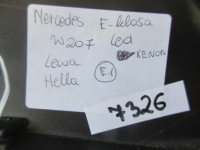 Фара фара левое  mercedes w207 led ксенон оригинал Киев, фото thumb