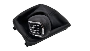 фото thumb №9, Ручка зміни коробки передач чохол skoda superb ii sedan 03/2008-05/2015 6 коробки передач