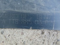 фото thumb №15, Накладка спойлер дифузор бампера задня mercedes cla w118 a1188850302