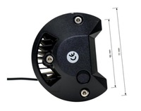 фото thumb №7, Лампа противотуманная фара led combo 216 w + кронштейн nad панель регистрационная