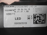 фото thumb №13, Фара лівий лампа led передня ліва volvo s60 iii usa 32228876