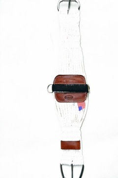 POPRĘG SZNURKOWY WESTERN 85cm KLAMRA Z ROLKĄ