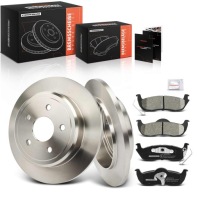 Купить Frankberg тормозные диски + тормозные колодки задний  для  jeep commander grand cherokee 3, фото thumb