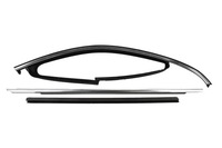 фото thumb №1, Накладки ущільнювачі двері правий перед хром a2477254200 mercedes gla ii h247