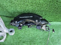 фото thumb №5, Подвешивание левая амортизатор рычаг поворотный кулак суппорт диск cayenne 9y