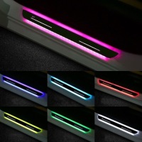 фото thumb №3, Кольорове наклейки порогові led do subaru legacy