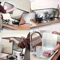 Складной брызгозащитный экран для кухни, брызгозащитный экран для плиты