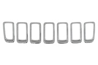 фото thumb №1, Jeep compass хромированные вкладыши решетка 68109865aa