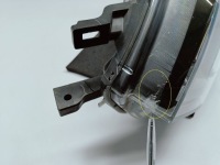фото thumb №8, Nissan qashqai ii j11 рестайлинг 17- фара левая перед передняя линза 100-19009