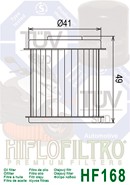 Фильтр масляный HiFlo HF168 Daelim SL 125