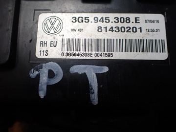 фото thumb №6, Лампа правые зад vw passat b8 sedan 2016 2.0 dsg eu 3g5945308e 7225