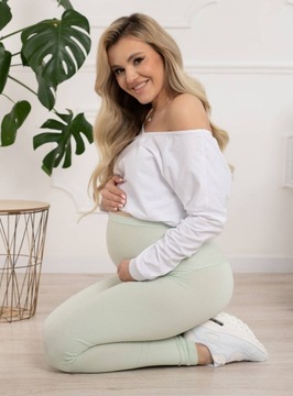 ЛЕГГИНГИ ДЛЯ беременных, ХЛОПОК, ДЛИННЫЕ ЛЕГГИНСЫ, 6XL