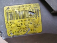 фото thumb №13, Mercedes w203 рестайлинг 04-07 фара лампа левый перед передняя левая c410