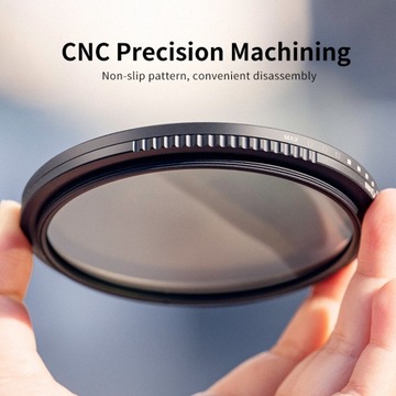 Фильтр ND3-ND1000 серый 46 мм РЕГУЛИРУЕМЫЙ ФЕЙДЕР MC Nano - D K&F ND 3-1000